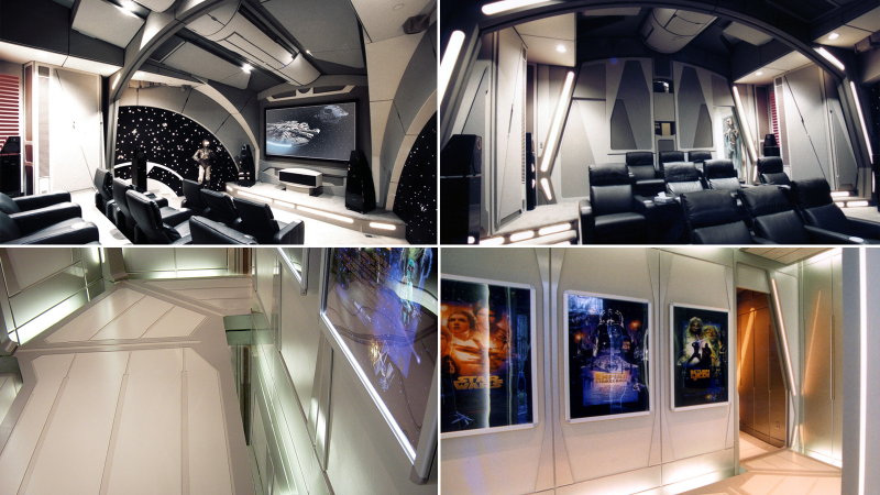 Illustration for article titled 16 Obscenely Over the Top Home Theaters